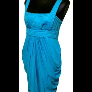 NWT BCBG Maxazria Teal/Turquoise Dres